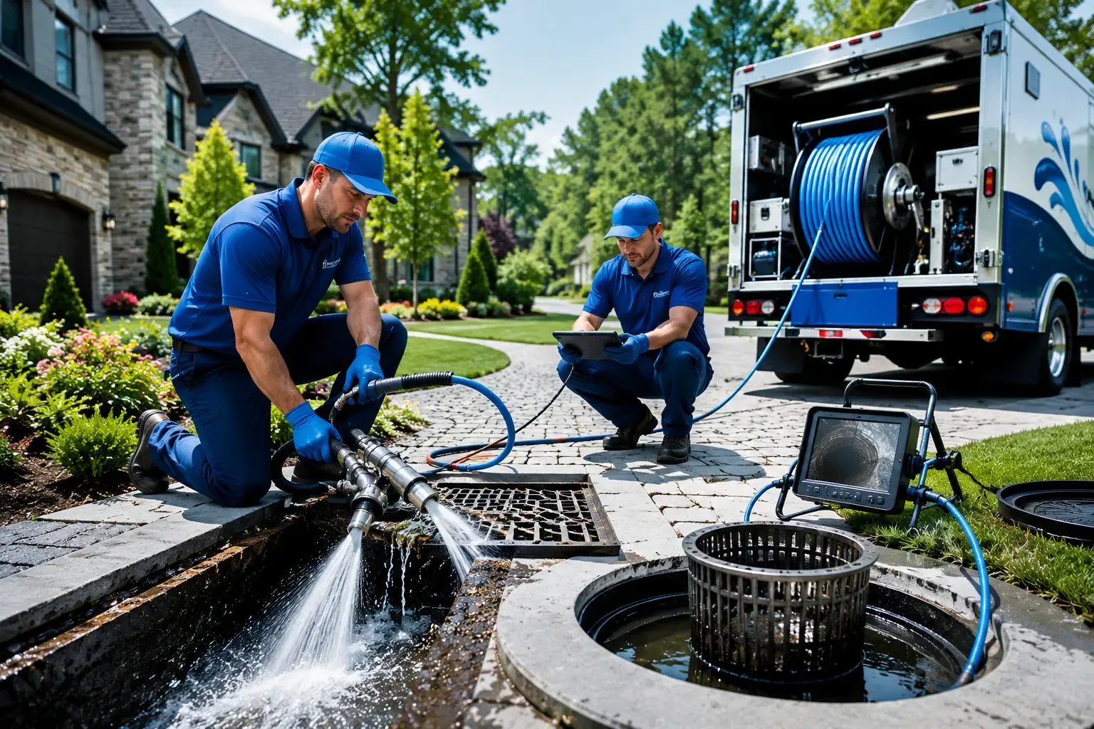 Local outdoor drain cleaning professionals in Napoleon, IN